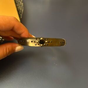 Alexis Bittar Black Skinny Bangle